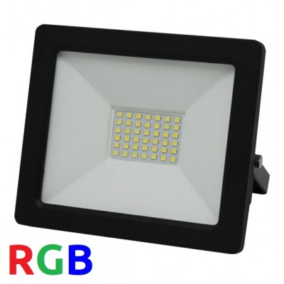 Προβολέας LED 30W 24V 120° RGB IP65 με Controller 3-39302499